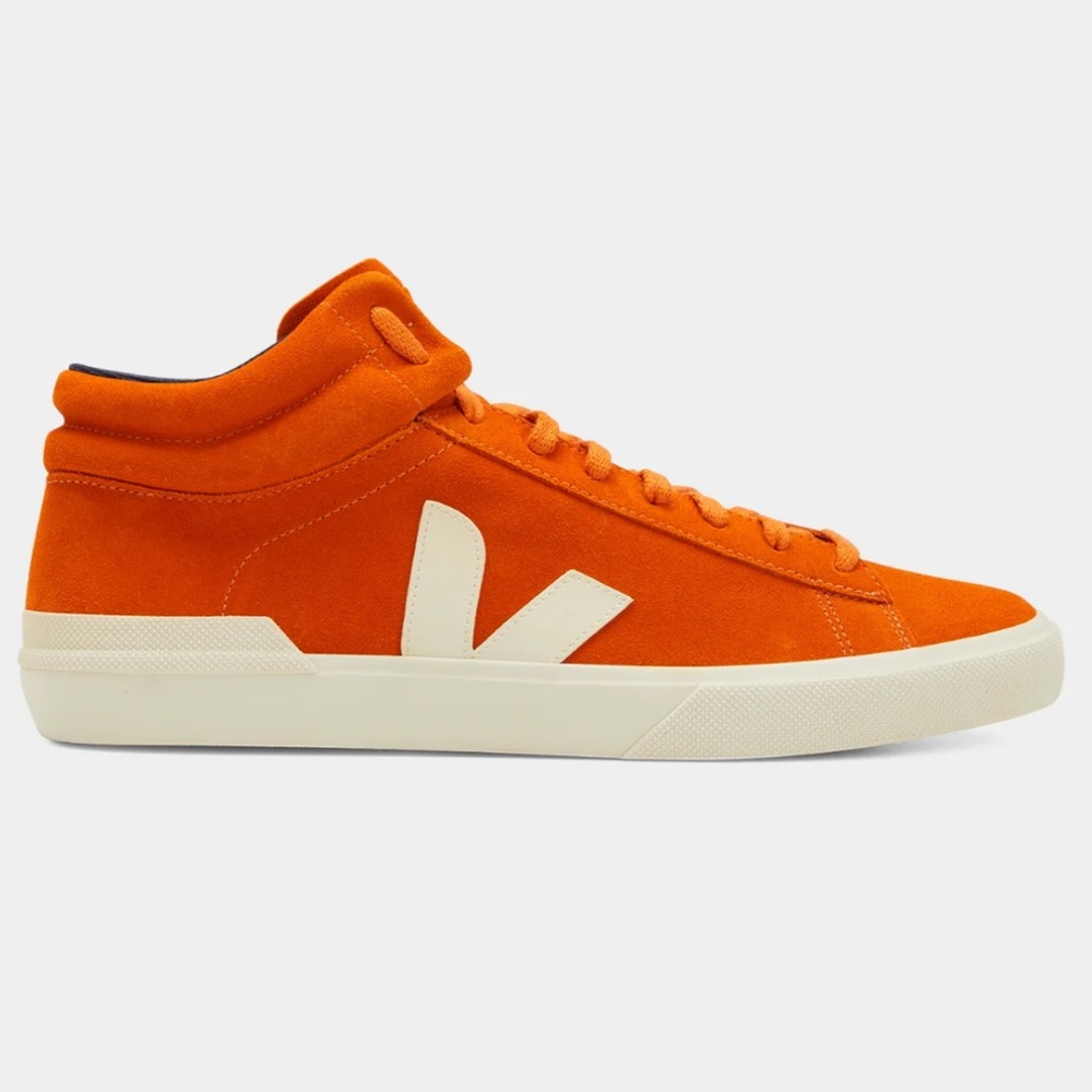 Veja Men's Minotaur Suede High-Top Sneakers - Men | Color: Orange | Size: 11